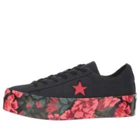 One Star Ox Schuhe Schwarz/Rot