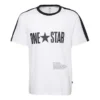 One Star Panel T-Shirt asiatische Größen „White“