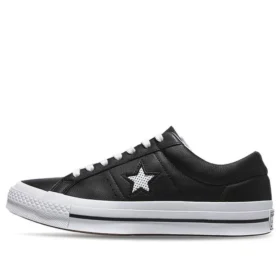 One Star Perforiertes Leder
