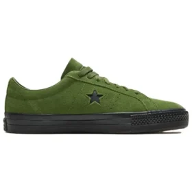 One Star Pro Retro Low Tops Freizeitschuhe Skateboard-Schuhe Unisex Grün