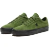 One Star Pro Retro Low Tops Freizeitschuhe Skateboard-Schuhe Unisex Grün