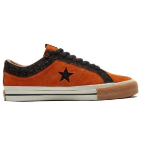 One Star Retro Casual Skateschuhe Orange Neujahrsserie Unisex