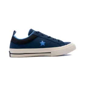 One Star Rutschfeste, strapazierfähige Low-Tops-Freizeit-Skateboard-Schuhe Blau