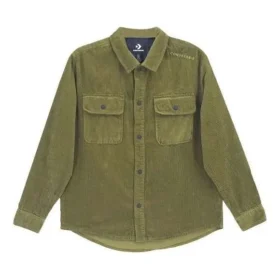 Overhead-Shirt-Jacke, asiatische Größen, „Olive Green“