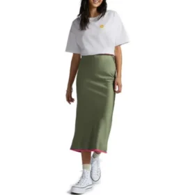 Oversized Crew-T-Shirt mit Blumenprint, asiatische Größen „Weiß“
