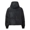 Oversized-Daunenjacke in asiatischer Größe „Schwarz“
