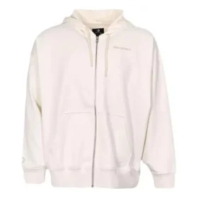 Oversized-Hoodie mit durchgehendem Reißverschluss, asiatische Größen „Off White“