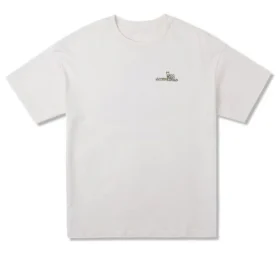 Oversized-Park-T-Shirt mit Grafik „Egret“