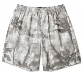 Palm Trees 7″-Shorts (asiatische Größen) „Black Palm“