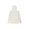 Peace & Unity Recycled Pullover Hoodie asiatische Größen „Egret“