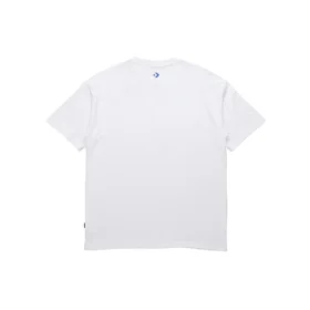 Pics Applikation Kurzarm-T-Shirt Unisex Weiß