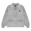 Pile Fur Cardigan asiatische Größen „Grey“