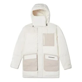 Premium-Daunenjacke in asiatischen Größen „Weiß“