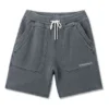 Premium-Fleece-Shorts (asiatische Größen) „Grau“