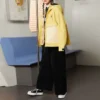 Premium-Kurzdaunenjacke, asiatische Größen „Saturn Gold“