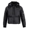 Premium-Kurzdaunenjacke, asiatische Größen, „Schwarz“