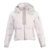 Premium-Kurzdaunenjacke, asiatische Größen „Weiß“