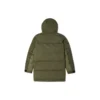 Premium Mid Daunenjacke asiatische Größen „Cargo Khaki“