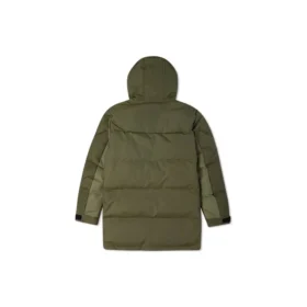 Premium Mid Daunenjacke asiatische Größen „Cargo Khaki“