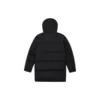 Premium Mid Daunenjacke asiatische Größen „Schwarz“