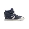 Pro Blaze Strap High „Leder & melierter Strick – Lakeside Blue“