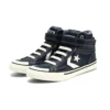 Pro Blaze Strap High „Leder & melierter Strick – Lakeside Blue“