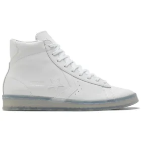 Pro Leather High „Black Ice – White Clear“