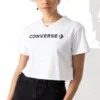 Puff Wordmark T-Shirt (asiatische Größen) „White Black“