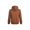 Pullover-Hoodie mit gesticktem Stern-Chevron-Muster, asiatische Größen, „Braun“