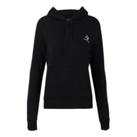 Pullover-Hoodie mit gesticktem Stern-Chevron-Muster, asiatische Größen, „Schwarz“