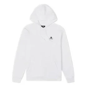 Pullover-Hoodie mit gesticktem Stern-Chevron-Muster, asiatische Größen „Weiß“