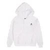 Pullover-Hoodie mit gesticktem Stern-Chevron-Muster BB (asiatische Größen) „Weiß“