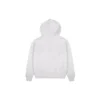 Pullover-Hoodie mit gesticktem Stern-Chevron-Muster BB (asiatische Größen) „Weiß“