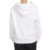 Pullover-Hoodie mit gesticktem Stern-Chevron-Muster BB (asiatische Größen) „Weiß“