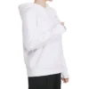 Pullover-Hoodie mit gesticktem Stern-Chevron-Muster BB (asiatische Größen) „Weiß“