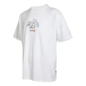 Pushing Along T-Shirt (asiatische Größen) „Weiß“