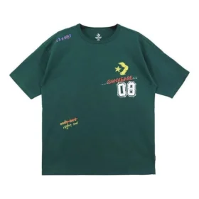 Put-a-Smile-On-Your-Face Logo T-Shirt asiatische Größen „Grün“