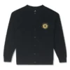 Radiating Love Cardigan asiatische Größen „Schwarz“