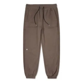 Relaxed Sweatpants Asia-Größen „Wood Brown“