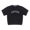 Retro Chuck Crew T-Shirt (asiatische Größen) „Schwarz“