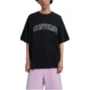 Retro Chuck Crew T-Shirt (asiatische Größen) „Schwarz“