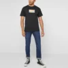 Reverse Box Tee Asia-Größen „Schwarz“