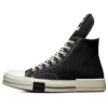 Rick Owens x DRKSHDW DRKSTAR Chuck 70 High „Schwarz“