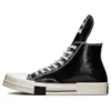 Rick Owens x TURBODRK Chuck 70 High „Black Lacquer“