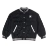 RPC Gepolsterte Baseball-Jacke, asiatische Größen „Schwarz Weiß“