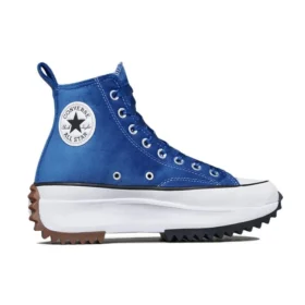 Run Star Hike High-Top-Canvas-Schuhe Blau