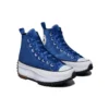 Run Star Hike High-Top-Canvas-Schuhe Blau