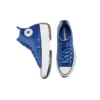 Run Star Hike High-Top-Canvas-Schuhe Blau