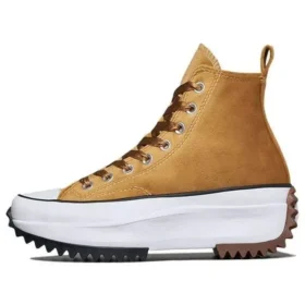 Run Star Hike High-Top-Canvas-Schuhe Gelb