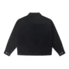 Saisonale, gefütterte Cord-Jacke, asiatische Größen „Schwarz“